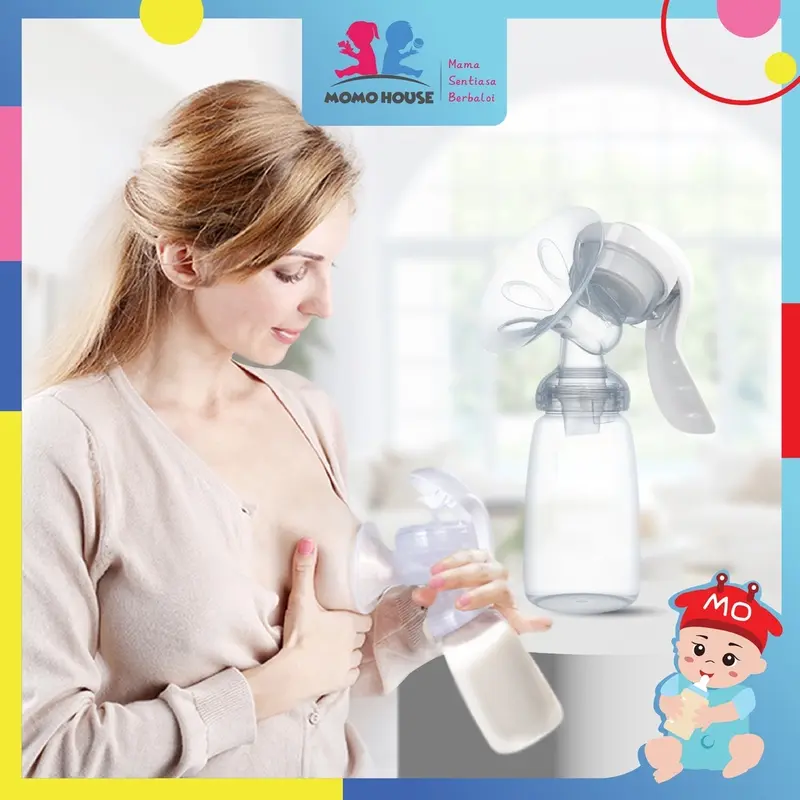 MOMO HOUSE Pompa ASI Manual Silikon Pumping Asi Manual Breast Pump Silikon 0