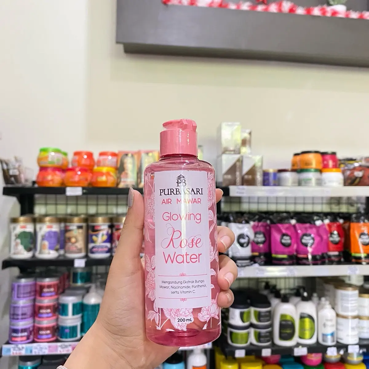 PURBASARI AIR MAWAR ROSE WATER 100ml