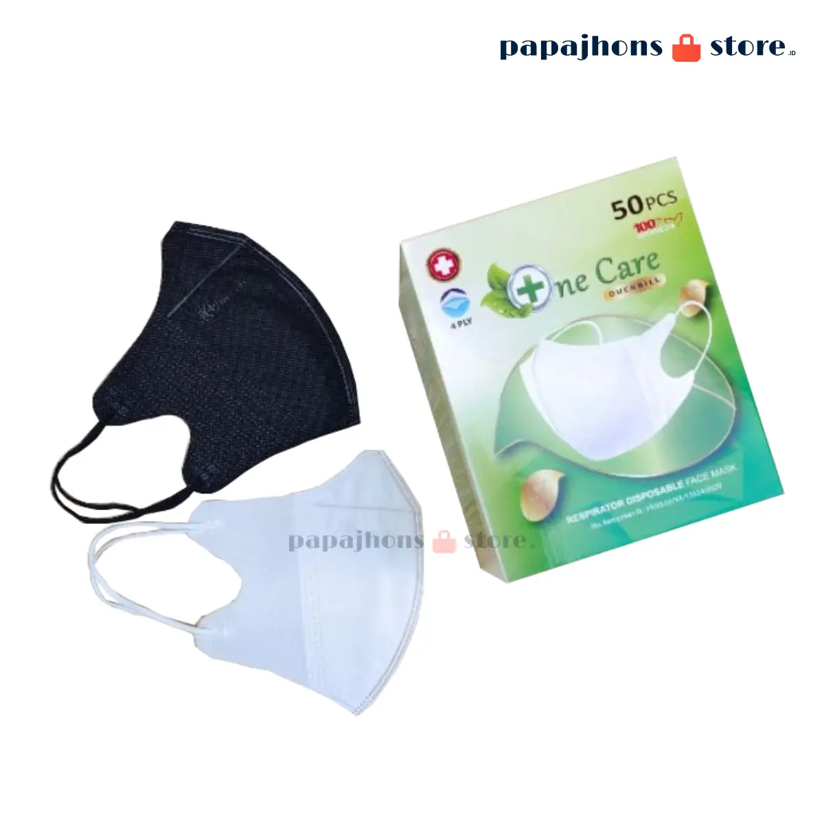 Masker Duckbill One Care 50 Pcs Non-Medis Perlindungan Maksimal Debu & Virus