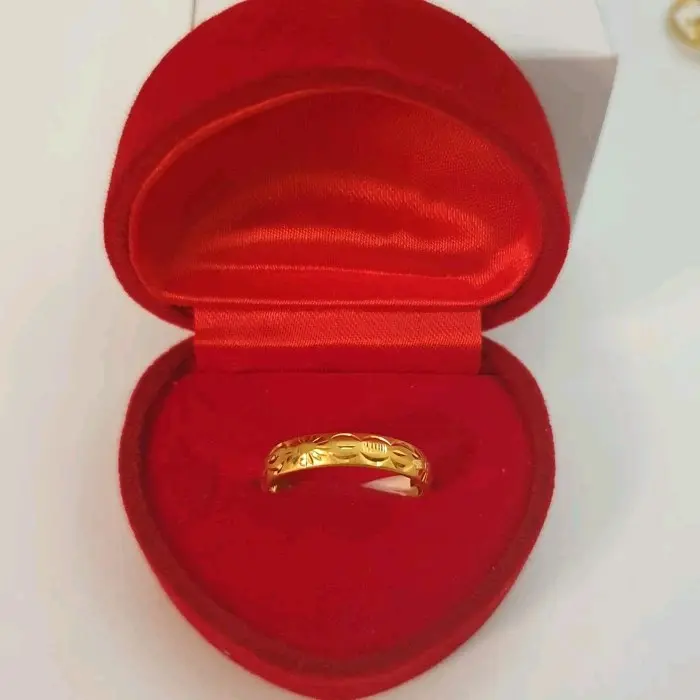 TERBARU cincin polos Perak dengan ukiran 0