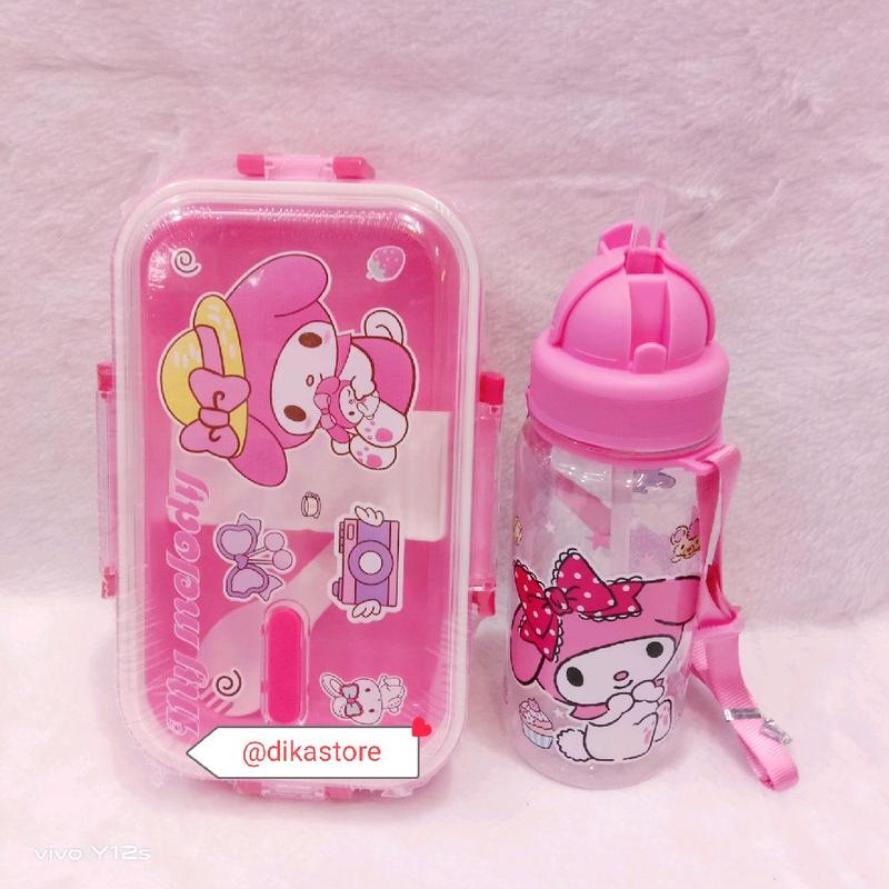 Tempat Makan Set/Lanch Box Set /Tempat Bekel Set/Lanch Box Set Karakter Kitchenware 0