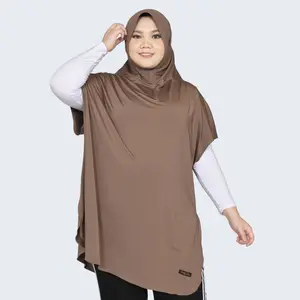 MUDAH HIJAB SPORT Jilbab Rompi Olahraga Pad Antem Super Jumbo (Ayrine Sport)