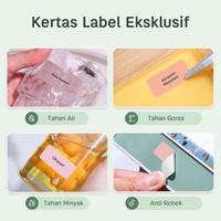 Gambar Niimbot D101 Label Printer, Pencetak Label Termal Portabel Wireless Bluetooth untuk Ponsel Android / iOS Putih Stiker Tinta(tidak kompatibel dengan kertas label merek lain) - Pencetak D101+ Set B dari NIIMBOT Printer Mall Kab. Tangerang 5 Tokopedia