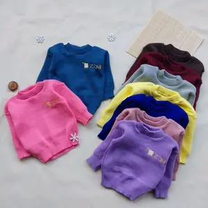 Sweater Rajut Bayi Hangat dan Warna Lucu untuk Usia 0-9 Bulan dengan Pilihan Warna yang Variasi untuk Bayi