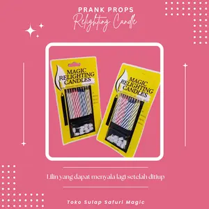Alat Prank Relighting Candle - Prank Lilin Nyala Lagi - Mainan Lilin - Toko Sulap