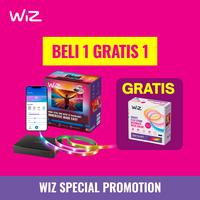 Gambar [PROMO] BELI 1 GRATIS 1 WiZ TV Sync Lights 75”- 85” with HDMI Box - Lampu TV, Bundle TV Sync 75"-85" Gratis WiZ Neon RGBIC LED strip 5m dari WiZ Lighting Official Shop Kota Administrasi Jakarta Timur 1 Tokopedia