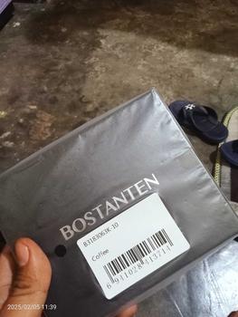 Product Review of BOSTANTEN Dompet Pria Koin Ritsleting Kulit PU Tiga Kali Lipat Hitam/Coklat/Kopi from a**7 1