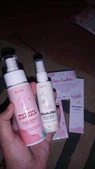Product Review of ESASKIN (Paket) Peeling Spray dan Body Serum - Spesial Kulit Belang Mencerahkan Tubuh Serum Badan Kaki tangan from m**a 0