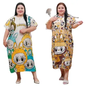 DASTER RAYON JUMBO LD 140 BUSUI Cantik Ibu Kancing Menyusui Nyaman Bumil Wanita