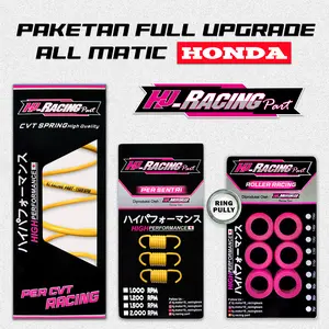 FULL UPGRADE CVT HJ.RACING PART (ALL MATIC HONDA) Motorcycle
