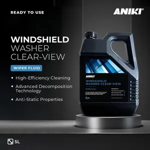 Aniki Air Wiper Fluid Windshield Washer Clear View 5L