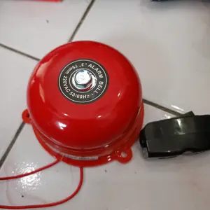 BELL KRING / ALARM / BELL SEKOLAH / BELL PABRIK / BELL 2"/3"/4" / SUDAH DENGAN SAKLAR Merah