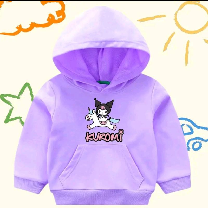 Jaket Hoodie anak kuromi usia 1-11thn 1