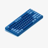 Gambar NuPhy NuPhy Halo75 V2 QMK/VIA Wireless Mechanical Keyboard - Obsidian Black, Raspberry (46gf) dari Nuphy Kota Administrasi Jakarta Barat 3 Tokopedia