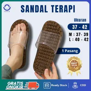 Coslo Sandal Terapi Kesehatan PVCC Anti Slip Murah untuk Pria & Wanita  Ready Stock Best Seller