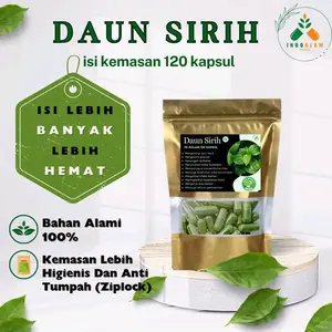 120 Kapsul Herbal DAUN SIRIH 100% Herbal Alami Berkualitas Premium