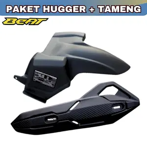 SPAKBOR KOLONG  BEAT FI + TAMENG KNALPOT BEAT 2013 - 2019 / PAKET  BEAT STREET SPAKBOR KOLONG HONDA BEAT