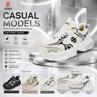 Gambar (BARU) SOBZ Sepatu Sneakers Streetwear Collection - Kualitas Premium dengan Bantalan Empuk & Anti-Slip - Hitam, 40 dari Sobz Official Store Kota Administrasi Jakarta Timur 1 Tokopedia