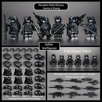 Gambar 6pcs/Set Mainan Tentara Mini Minifigure Mainan / Set Figure Blok Militer Anak / Army Mainan Balok Pasukan Khusus - polisi khusus dari Vixplorn MALL Kab. Tangerang 4 Tokopedia