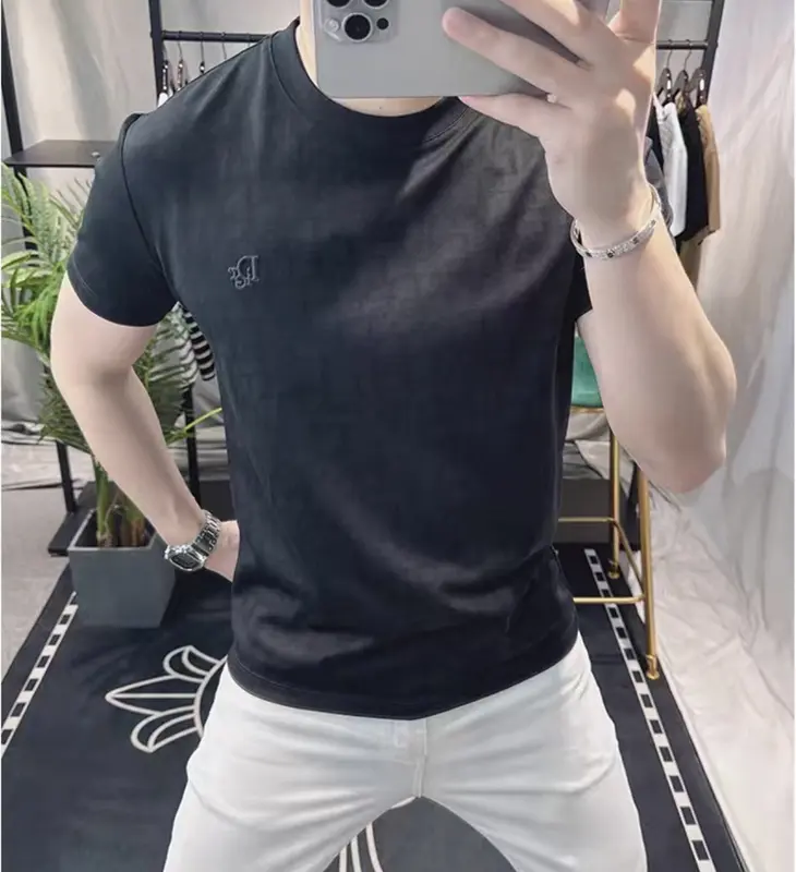 Áo Thun Nam Ngắn Tay Dor Cao Cấp , Chất liệu Cotton Lạnh , Co Giãn , Thời Trang , Phong Cách Lịch Lãm Mới Nhất 2025 (7860) 6