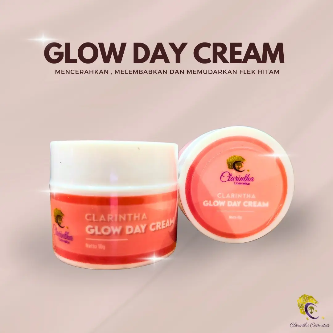 Clarintha Glow Day Cream Mencerahkan Pelembab