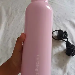 1Tumbler2 Penutup-Botol Minum 1 Liter Tumbler Stainless Vacuum Termos Tahan Panas Dingin 24 Jam