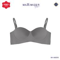 Gambar Sorex Maximizer Bra Tanpa Kawat Busa Tebal Push Up Kait 3 Cup B Seamless Strapless Bra BH AB065 (AB 065) - Hitam, M dari Sorex Online Store Kota Tangerang 4 Tokopedia
