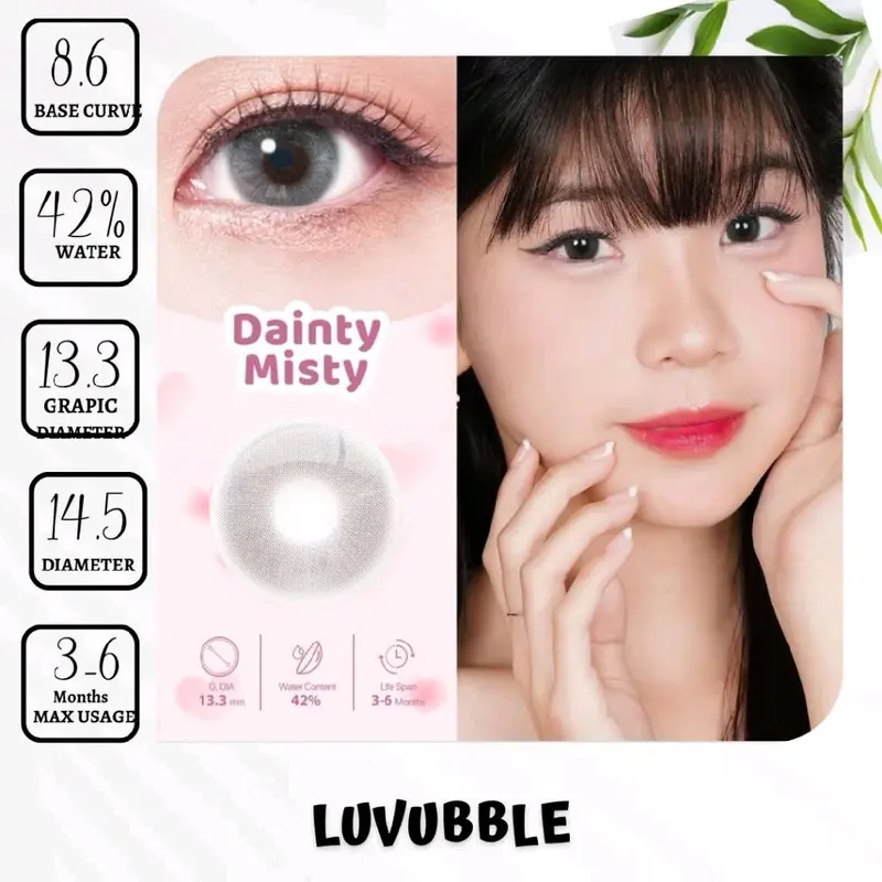 SOFLENS LUVUBBLE - DAINTY DIA 14,5 MM NORMAL Eye Softlens 2