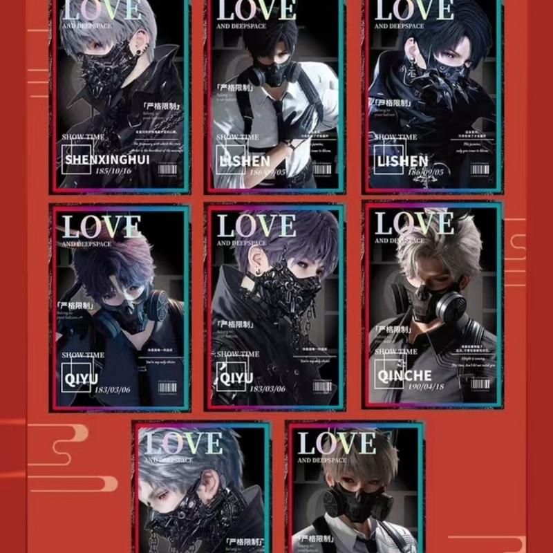 [Tonggu]LAD Love and Deepspace Have everything V1 Series Limited card Box 1 Mystery box unboxing card game whole box Ornement Gift collection For Use 15 Years Old Or Above 6