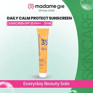 TRAVEL SIZE Madame Gie Daily Calm Protect Sunscreen SPF 35 PA+++ - Travel Size 20ml