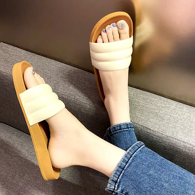 Dép Quay Ngang 3 Sọc Nam Nữ Đế Chống Trơn Trượt