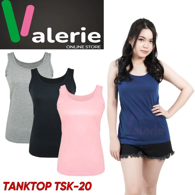 TANKTOP PREMIUM WANITA / SINGLET TALI BESAR TANGTOP