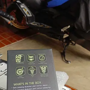 Framelessplate Dudukan Plat Nomor Motor (CLEAN LOOK)