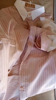 Product Review of Queensa - Kemeja Azalea Wanita Salur Katun Rayon Polos + Pita | Blouse Lengan Panjang Stylish & Nyaman | Outfit Hijab Casual Terbaru from A** L**3 0