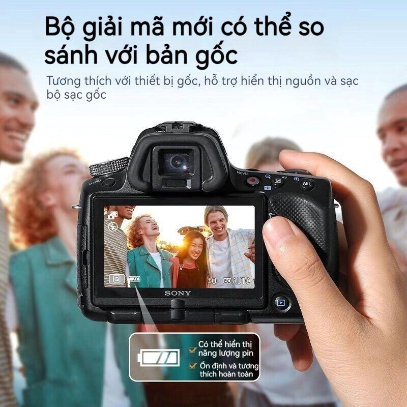 Product Introduction of Bộ pin máy ảnh, Sony DSLR-A100 A200 A300 A350, bao gồm bộ sạc và cáp dữ liệu Phụ Kiện Camera 13