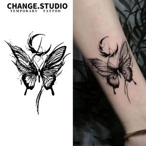 Hình Xăm Tạm Thời, Thiết Kế Hình Xăm Bướm, Kéo Dài Trong 15 Ngày, Không Thấm Nước, Không Lo Rạn, Chống Ma Sát Miếng Dán Hình Xăm