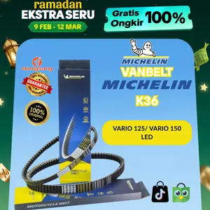 Michelin Vanbelt K36 Vario 150/125 LED - GARANSI 180 HARI