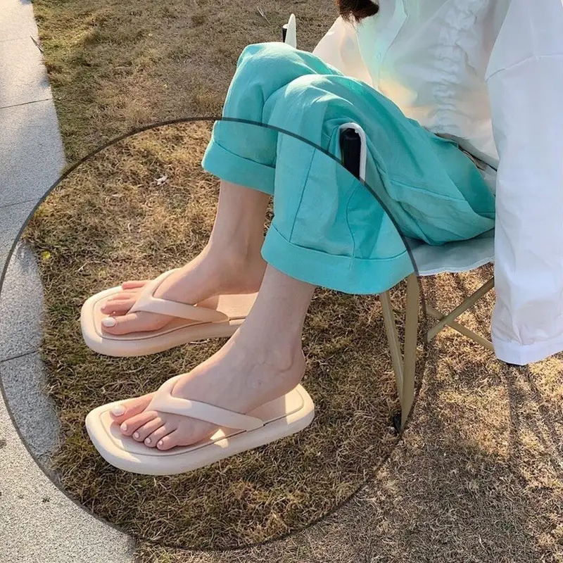 BOS0058 Sandal Jepit Unisex Flip Flop Sendal Jepit Korea Pria Wanita 3
