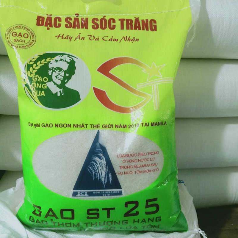 Bao 10Kg Gạo ST25 LOẠI 2 Thơm Ngon - Dẻo - Đậm Vị Cơm