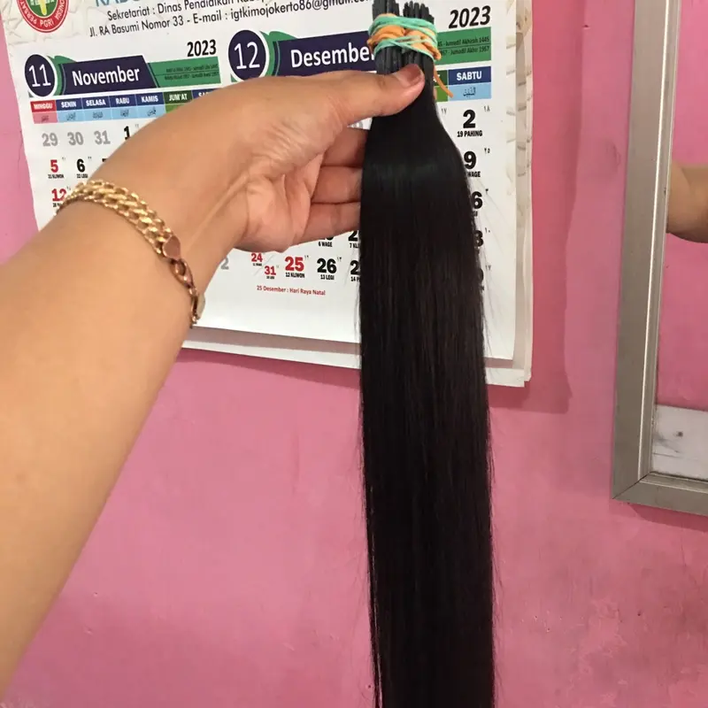 rambut sambungan 40cm 50 helai 2