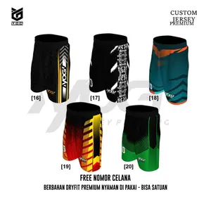 CUSTOM CELANA PENDEK FULL PRINT 100% ORIGINAL