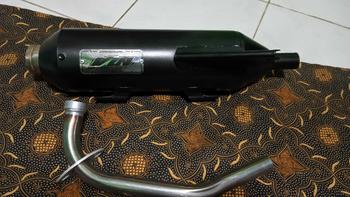 Product Review of Knalpot Copy Cms Moncong SHIJIRO original Vin Project fullsistem motor vario 125/150 beat scoopy mio nmax aerox pcx suara bass adem gerung Foto Kendaraan Motorcycle from R**¹ 0