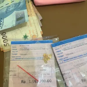 Gelang Emas Dainty Sweet Heart Gold 10K Semar Nusantara