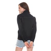 Gambar Jaket Denim Wanita Kerah Basic Casual Fit Hitam 292003 Slim - S dari 2nd RED ID Kab. Bandung Barat 3 Tokopedia