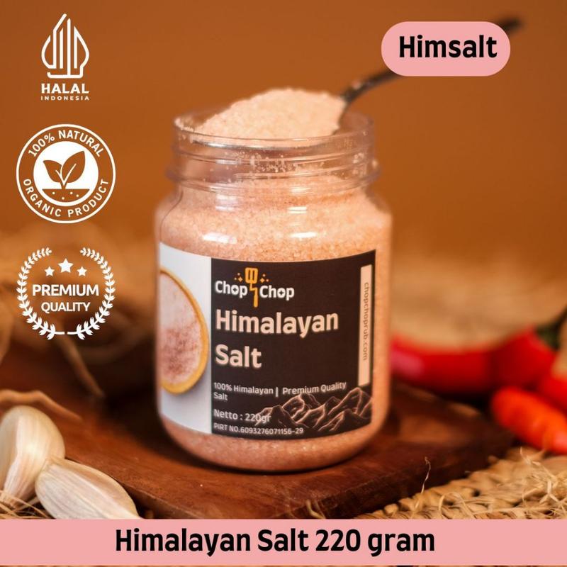 Chopchop Special Himalayan Salt Premium Organic 220 Gram 1