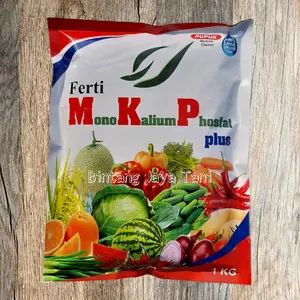 FERTI MKP PLUS 1 KG / PUPUK MONO KALIUM PHOSPAT / Pupuk Makro Majemuk Pk Mudah Larut/ Pupuk Pembobot Umbi Buah /Pupuk Pembesar Umbi Buah/ Pupuk Tanaman