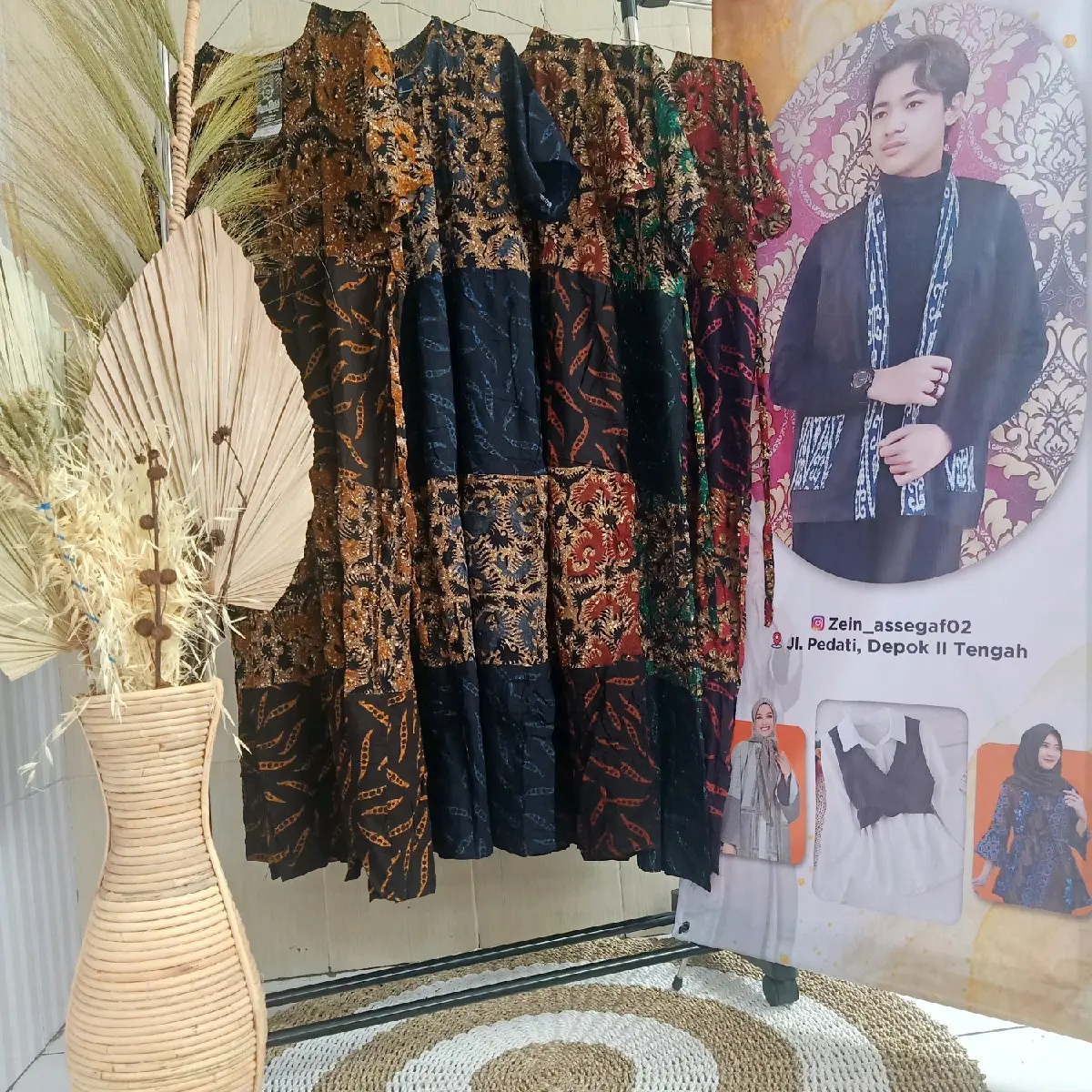 butik susun bahan halus dan tidak luntur asli dari Pekalongan