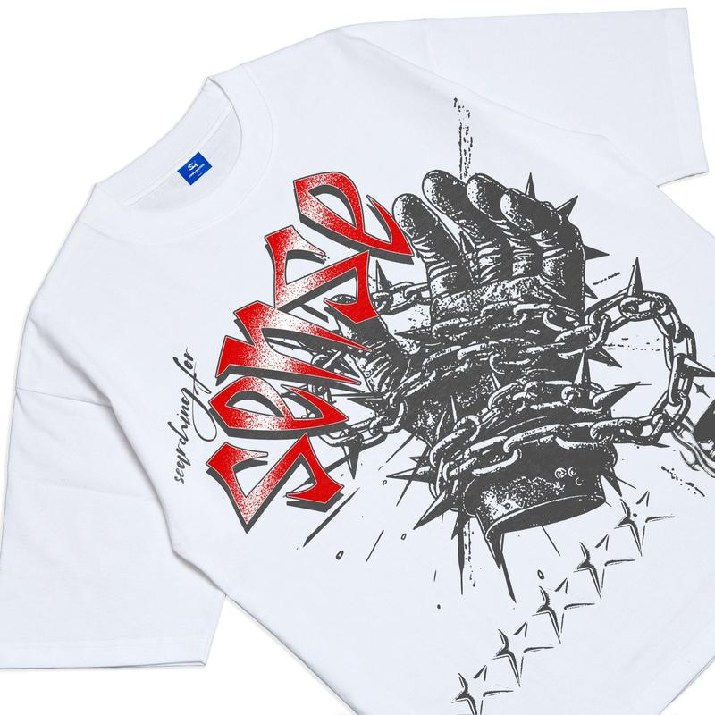 Simplimoods - Baju  Distro Tshirt Skena  Oversized Pria dan Wanita Escape Cotton Combed 24S Lembut Sablon Pendek Katun Panjang Atasan Unisex Kaos Cowok 2