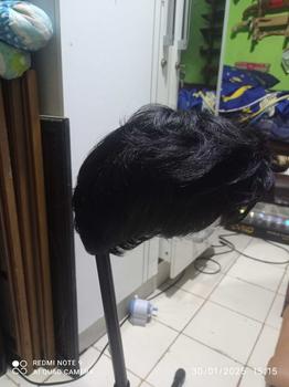 Product Review of Wig Pria Pendek Gondes Rambut Palsu keren from A**a 3