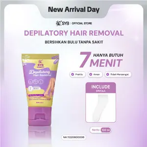 FYC -【MINI SIZE 25GR】SYB COSMETIC Depilatory Hair Removal [Pembersih Bulu] - Membersihkan Bulu Tanpa Rasa Sakit